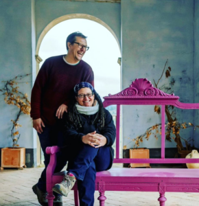 Ester Nin e Carles Ortiz rappresentano la Famiglia Nin Ortiz.