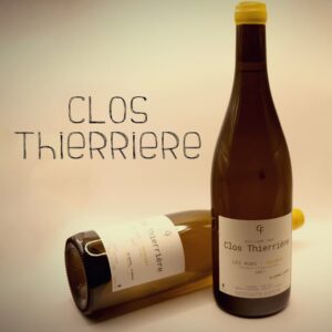 Rappresentazione delle bottiglie di vino di Clos Thierriere.
