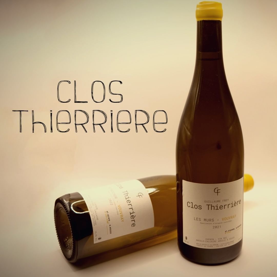 Rappresentazione delle bottiglie di vino di Clos Thierriere.