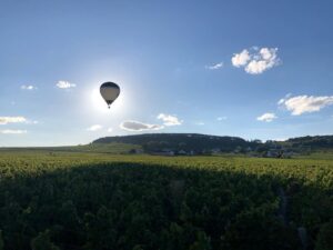 Volnay vineyards in Burgundy, France.